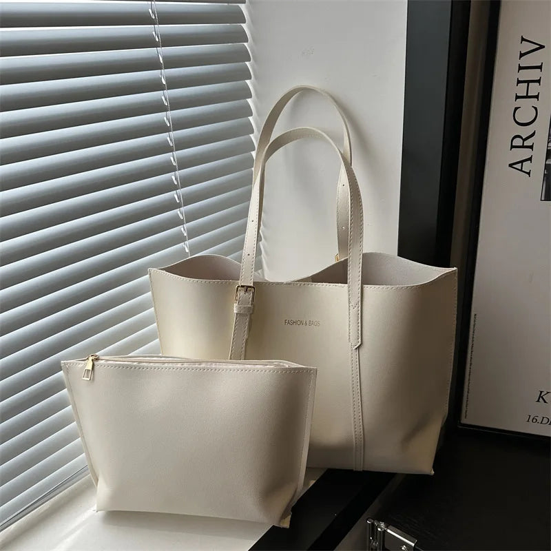 Tote Bag Leather Large