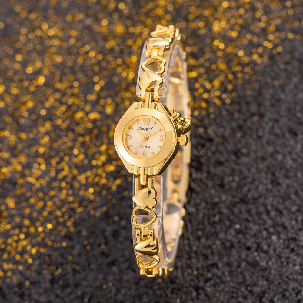 Women's Luxury Quartz Watch Stainless Steel Bracelet