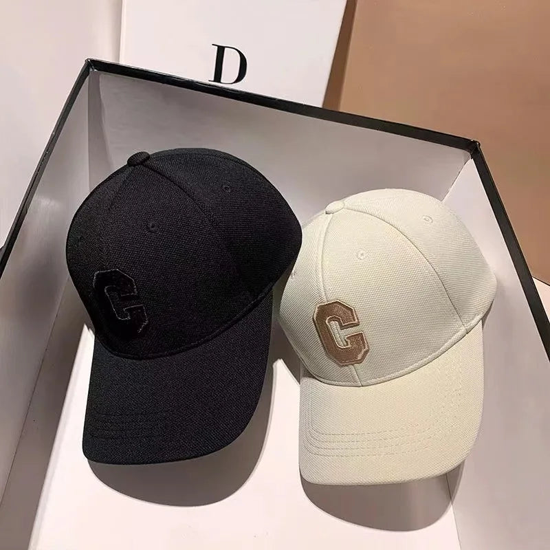 Letter Embroidered Baseball Cap