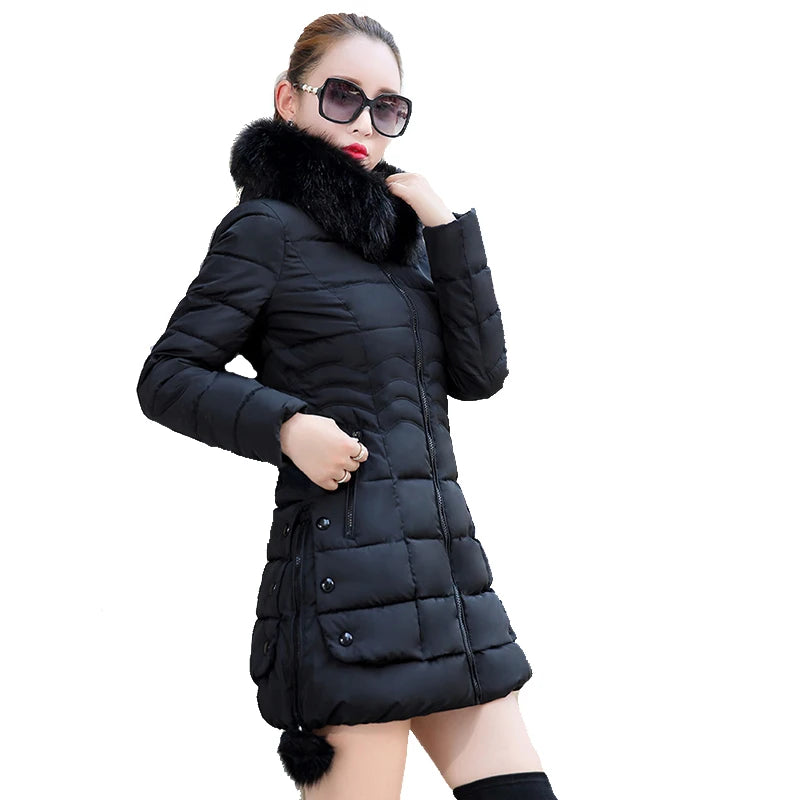 Hooded Winter Women Jacket