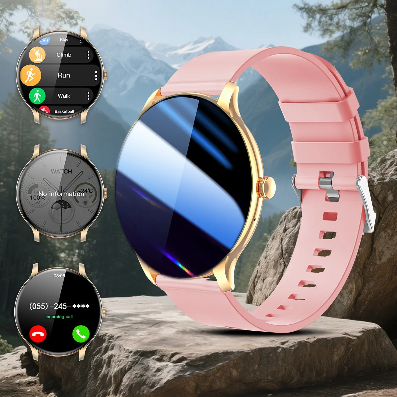 LAXASFIT Sport Bluetooth Smartwatch