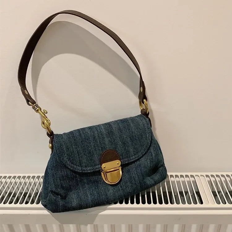 Women's Denim Shoulder Bag