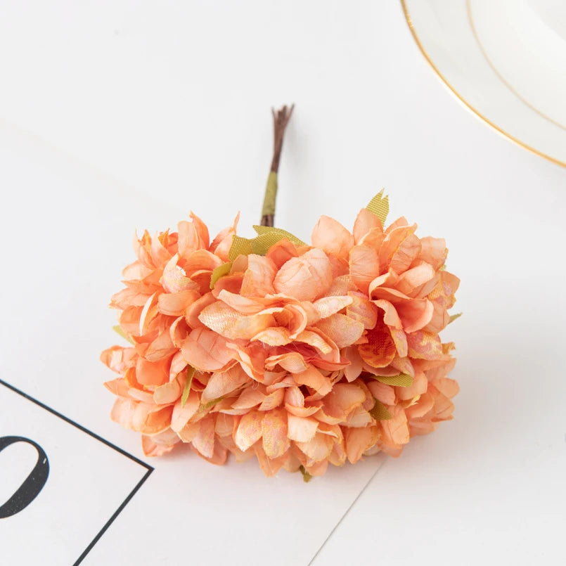 Silk Carnation Mini Bouquet – Artificial Flowers