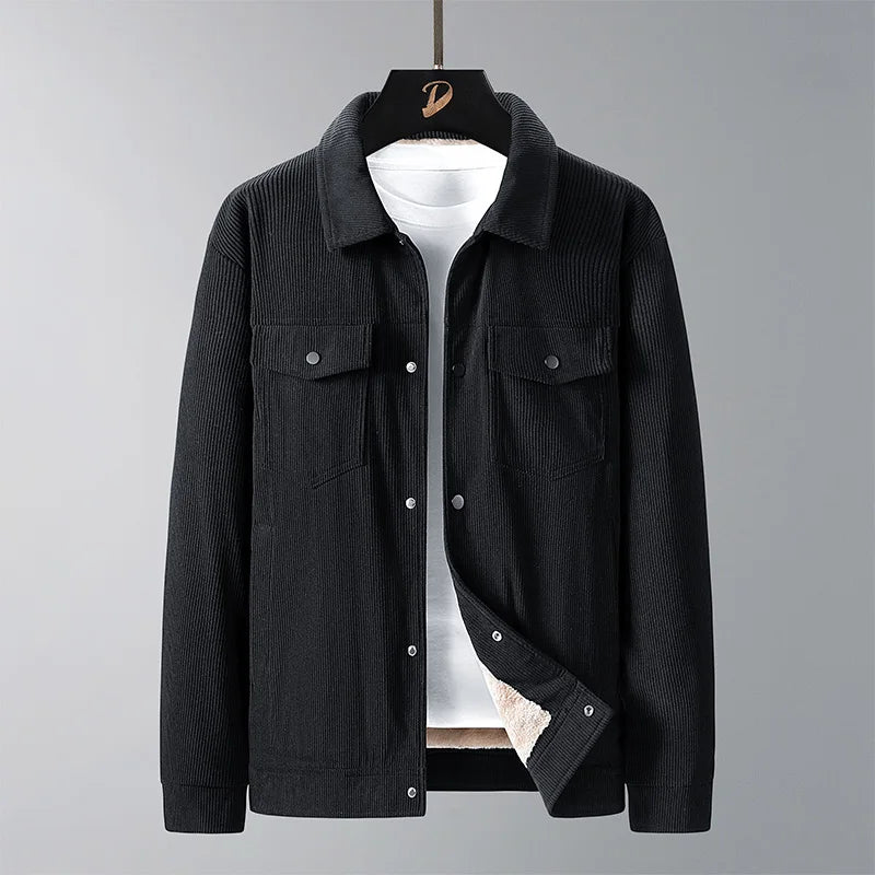 Loose Corduroy Work Jacket