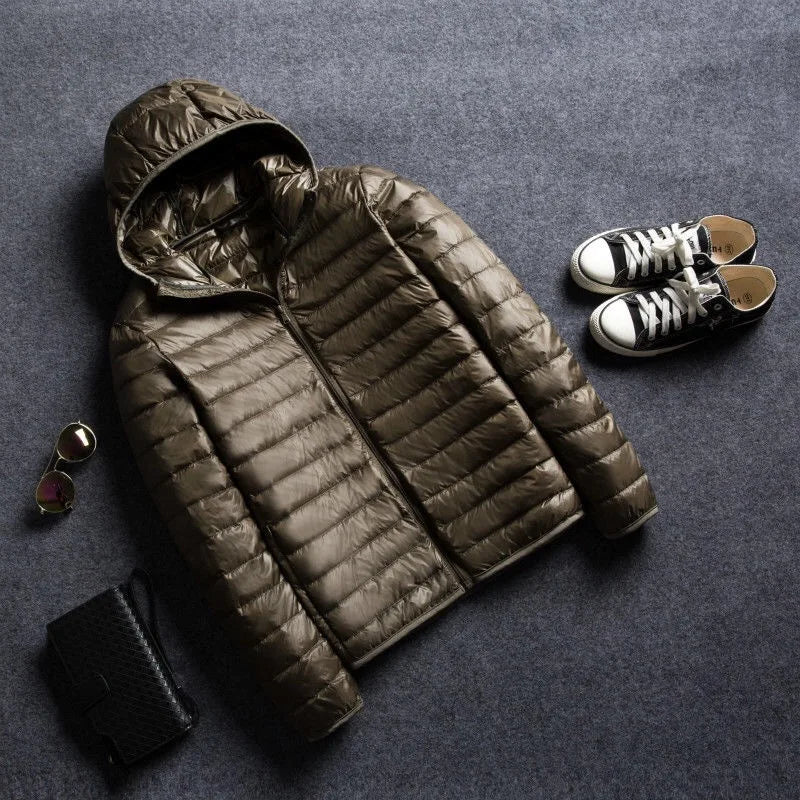 Men's Hooded Padded Vest Jacket