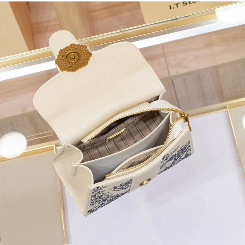 Women's Small Square Crossbody Shoulder Bag