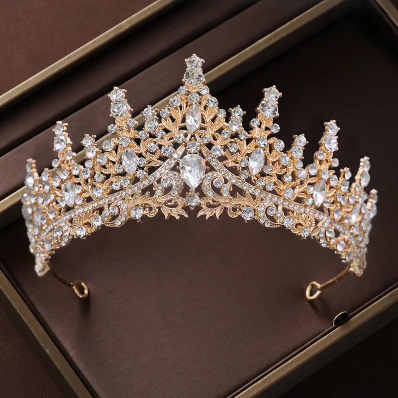 Bridal Crystal Crown Jewelry Set
