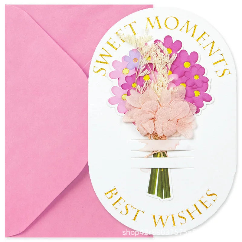 Flower Greeting Card Thank You Gift
