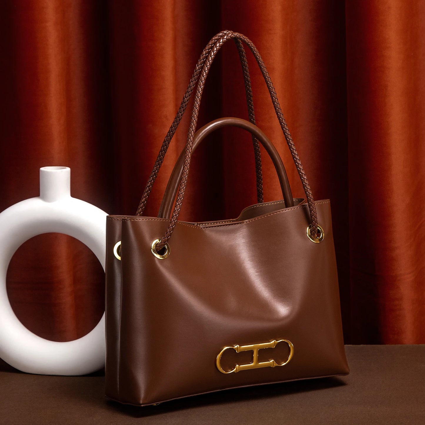 Black Minimalist Tote Bag