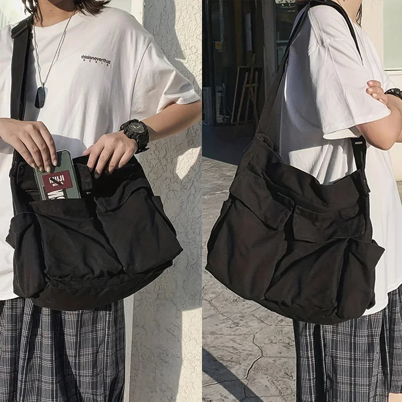 Women's Canvas Shoulder Bag