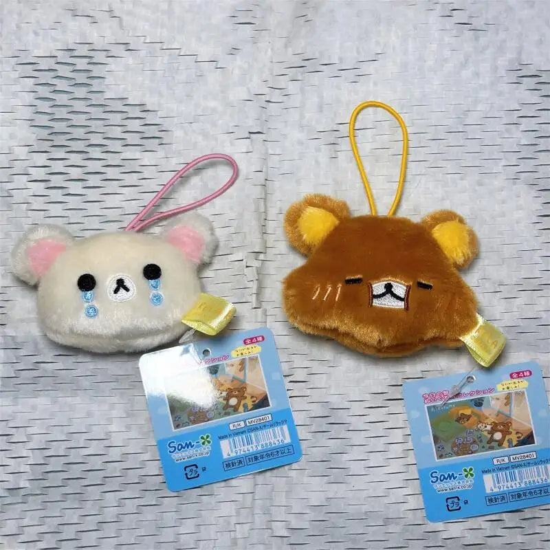 Rilakkuma Bear Phone Lanyard Plush