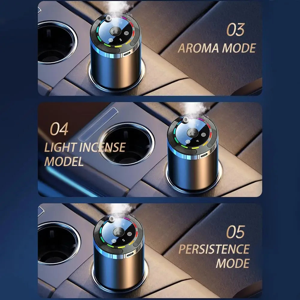 Car Fragrance Humidifier 5 Modes