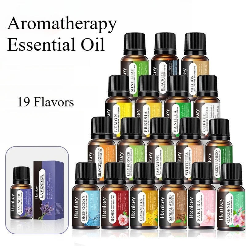 Essential Oil Set 20 Scents Aroma Diffuser 10ml
