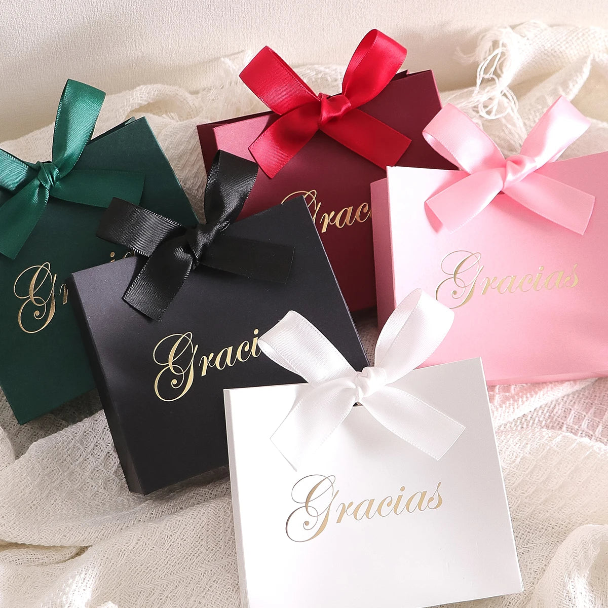 Thank You Gift Box Ribbon Candy 5 Pcs