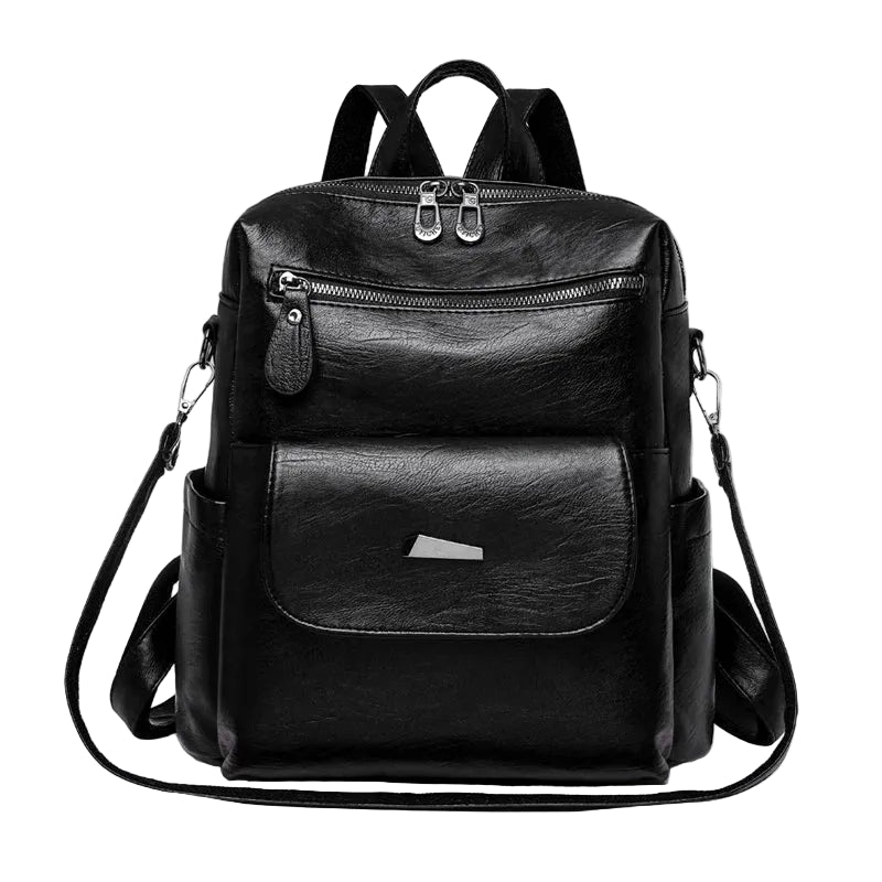 Genuine Leather Women Backpack