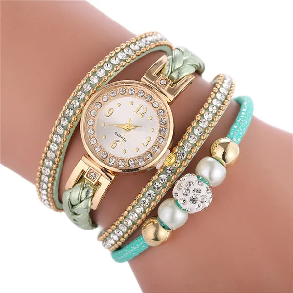 Women's Wrap Bracelet Fashion Watch