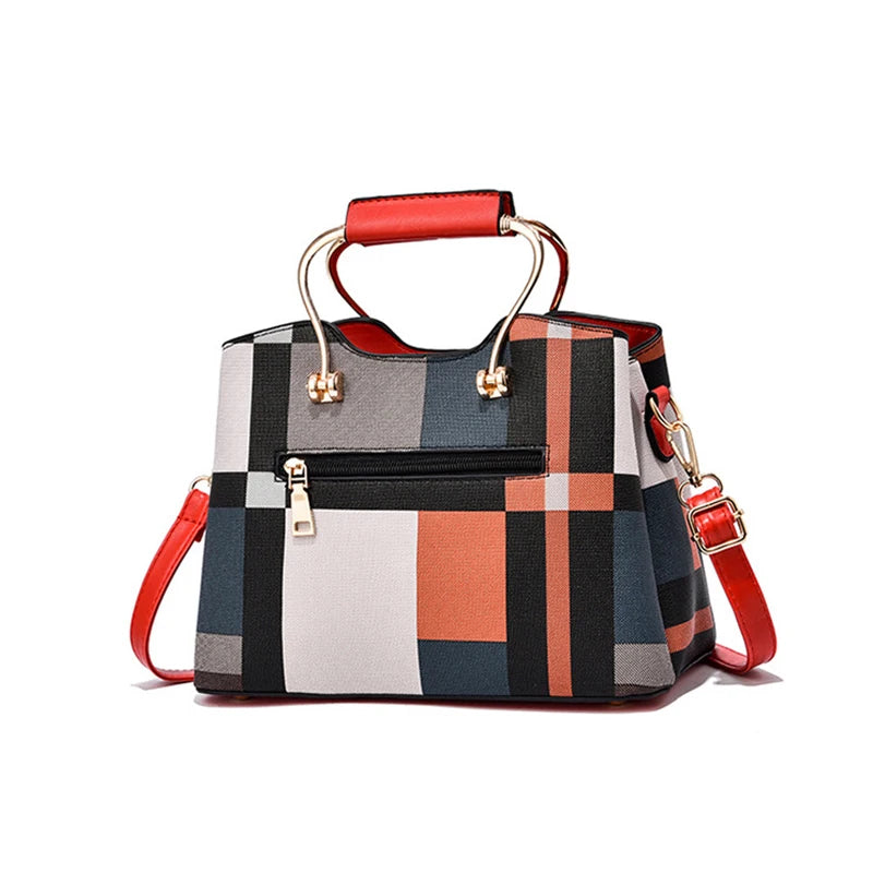 Beaded Leather Handbag