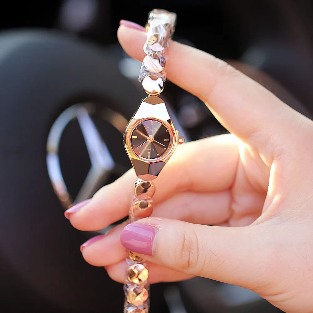 Ceramic Quartz Ladies Dress Watch