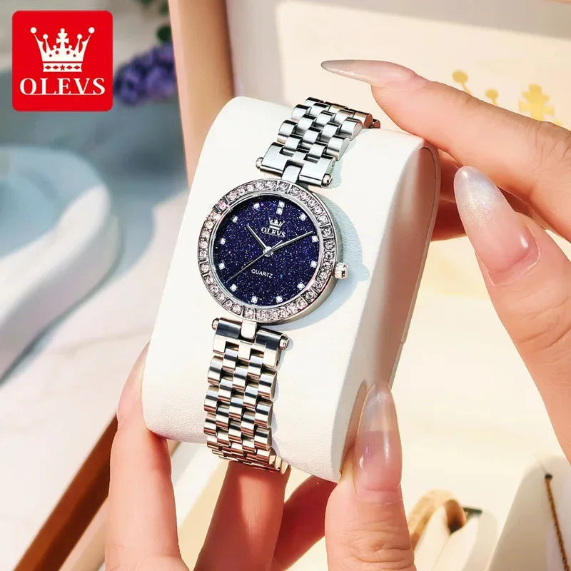 OLEVS Starry Dial Quartz Watch