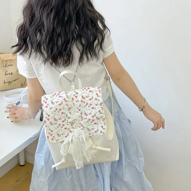Floral Kawaii Shoulder Bag