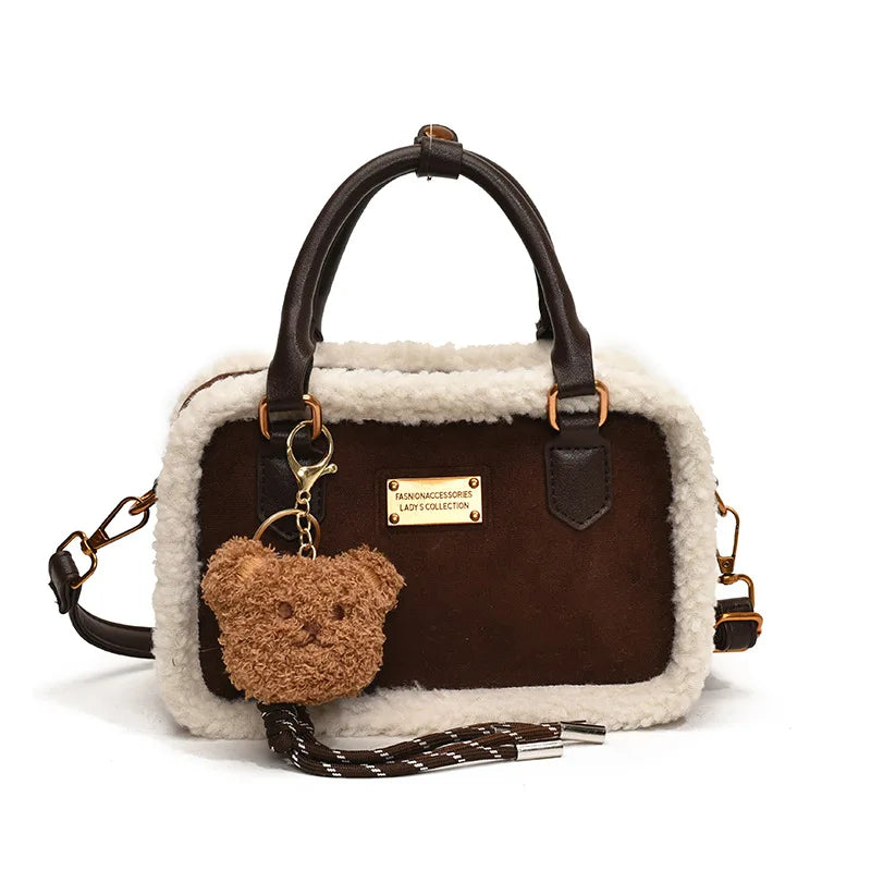Plush Versatile Crossbody Bag