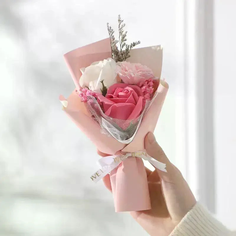 Artificial Rose Bouquet Home Decor Gift
