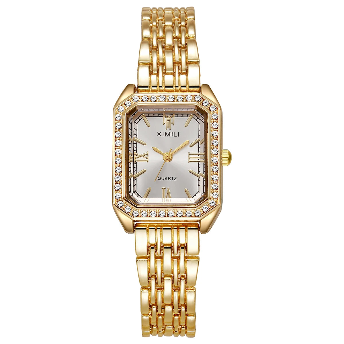 Women's Diamond Jewelry Quartz Bracelet Watch