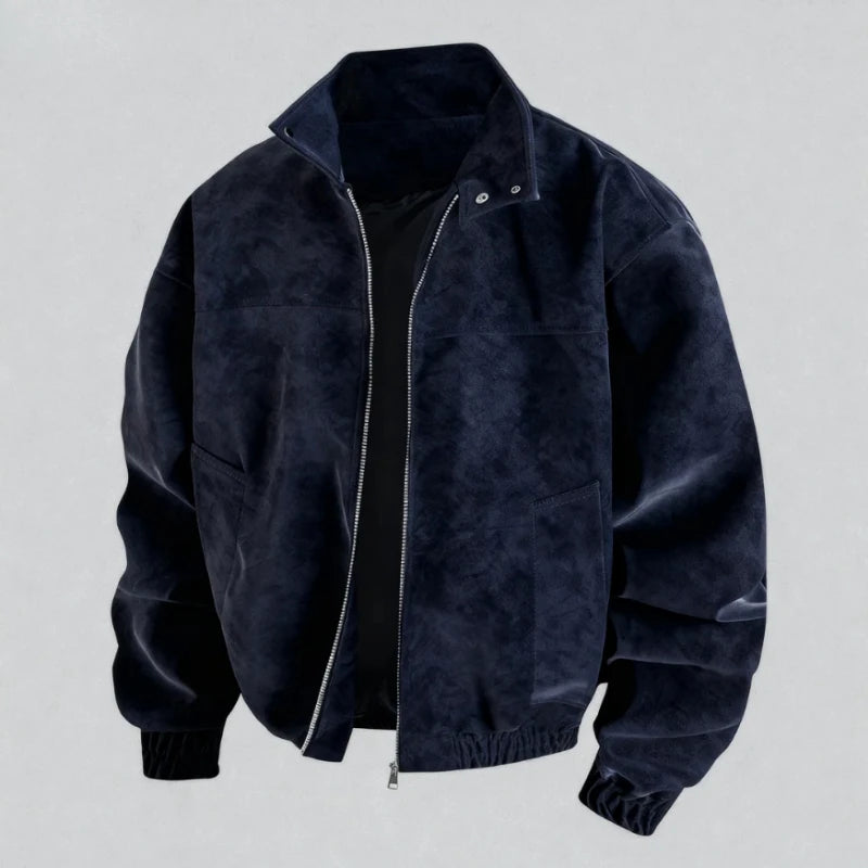 Men's Stand Collar Loose Jacket