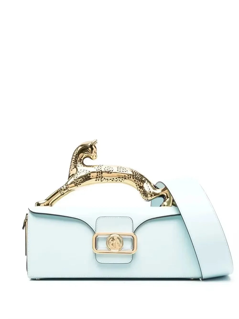 Metal Handle Rectangular Bag