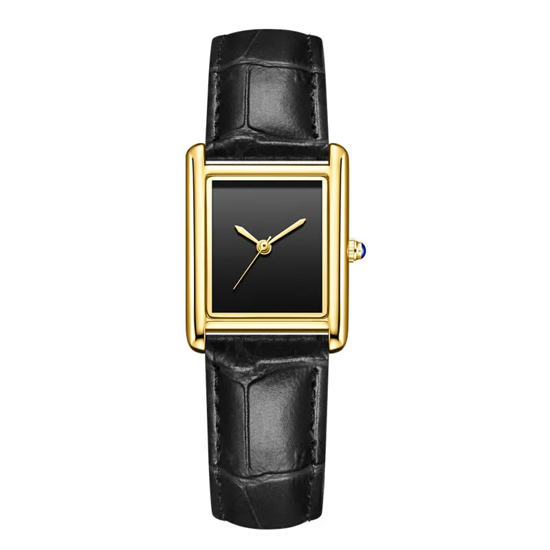 Couple Leather Quartz Watch Set