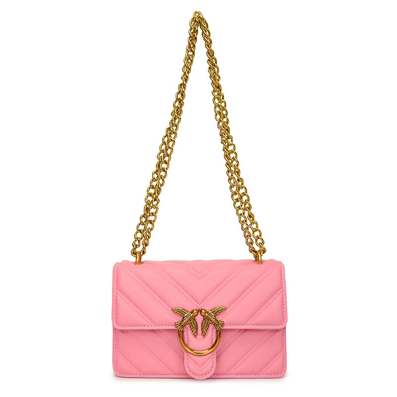 Leather Shoulder Bag Elegant