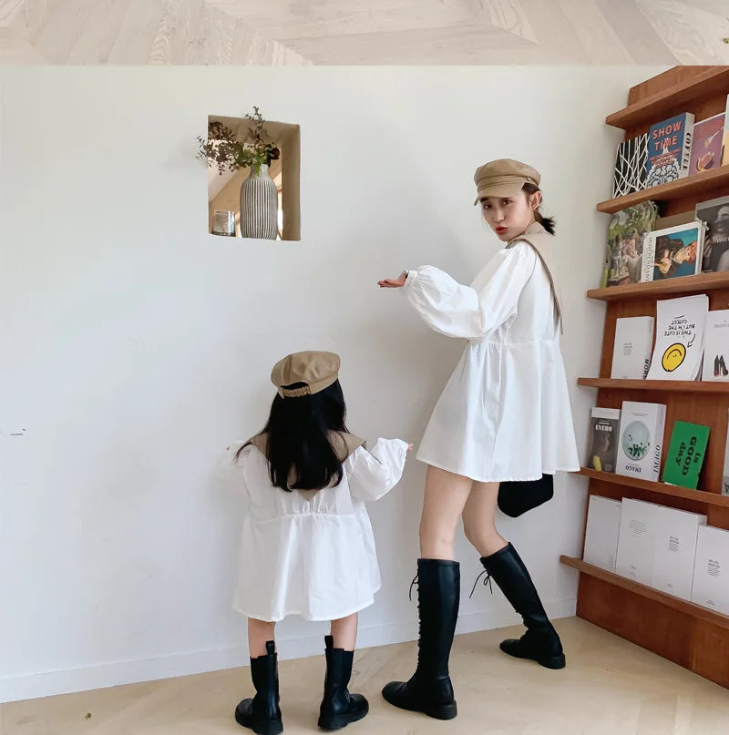 Parent-Child Matching Blouse Set