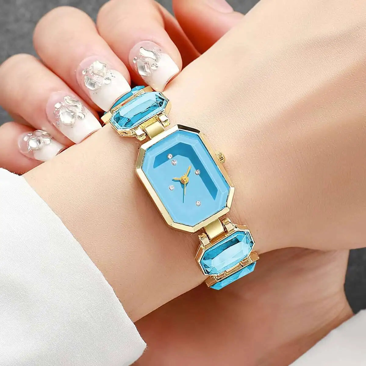 Fashion Rectangle Quartz Wristwatch