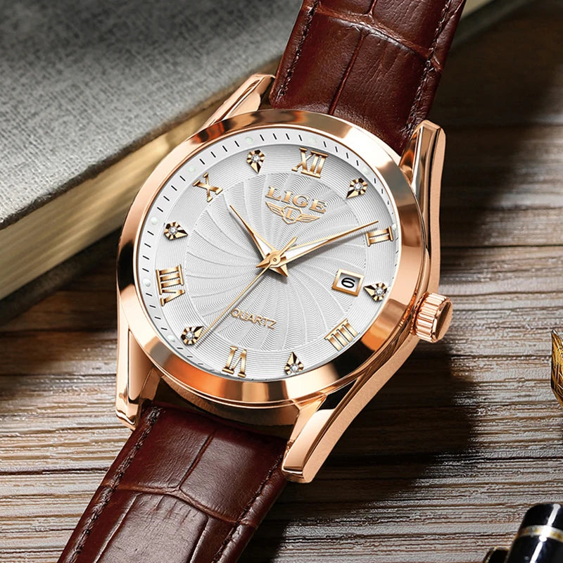 LIGE Men's Military Sport Quartz Watch