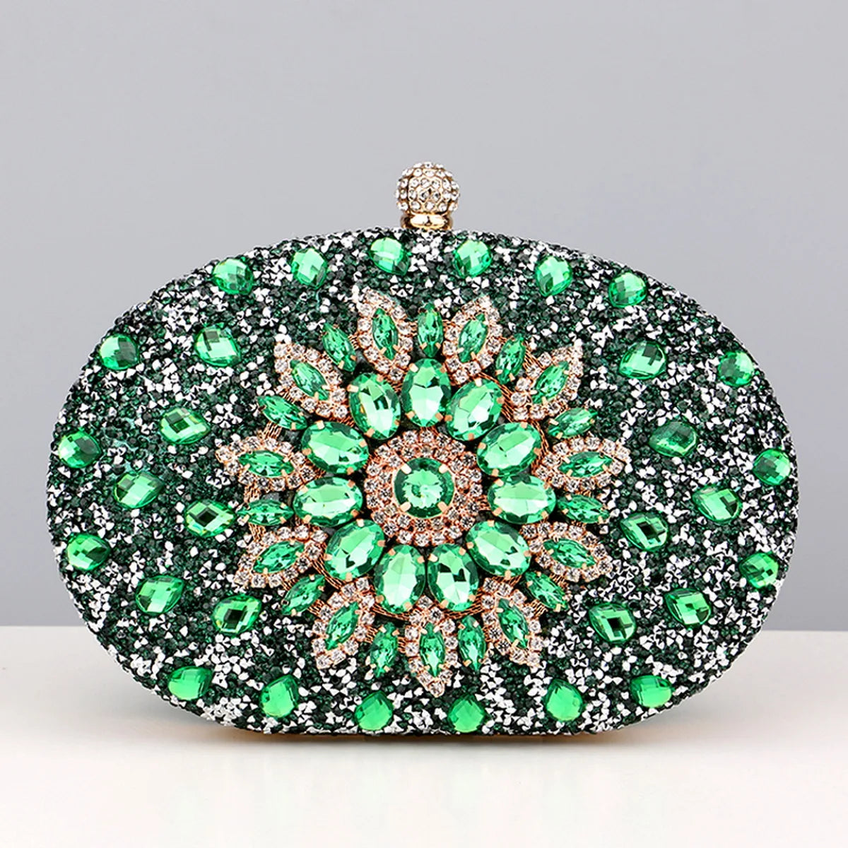 Rhinestone Diamond Evening Clutch