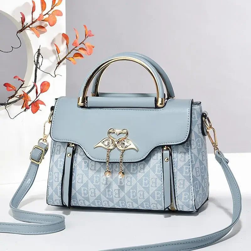 Women's Embossed Casual Crossbody Shoulder Bag