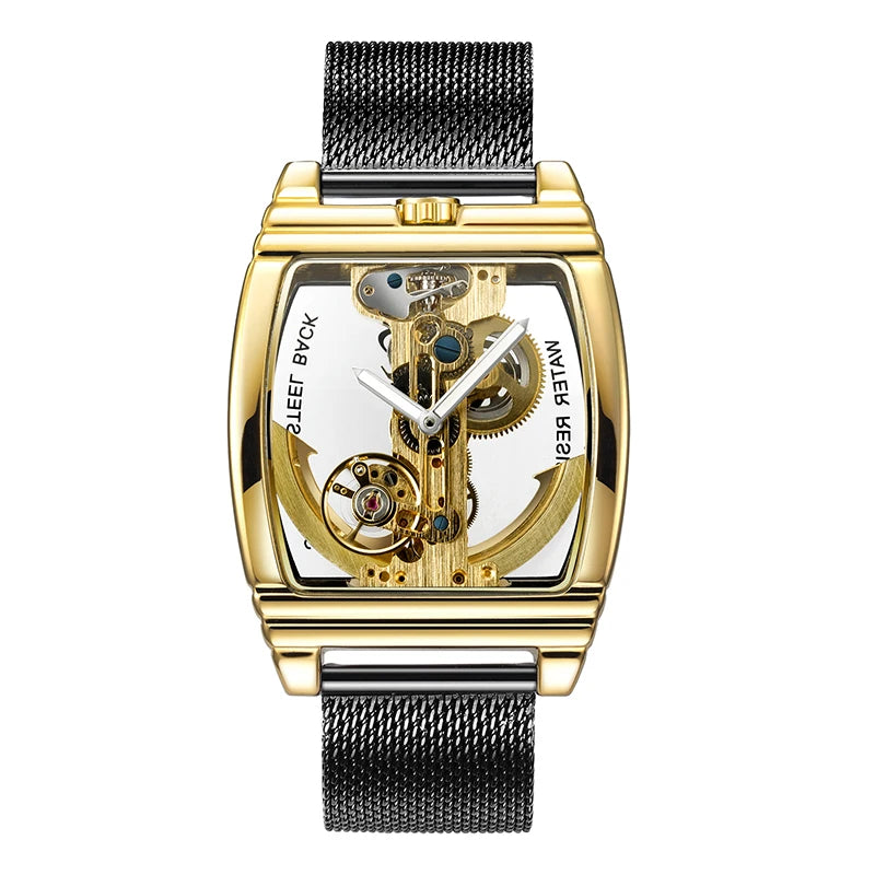 SHENHUA Skeleton Men Watch