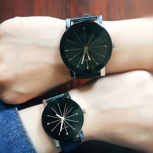 Analog Leather Women Watch