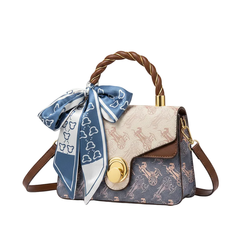 French Mini Square Crossbody Bag