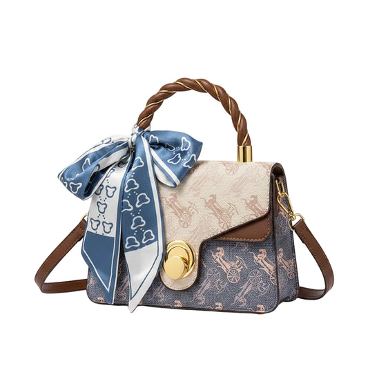 French Mini Square Crossbody Bag