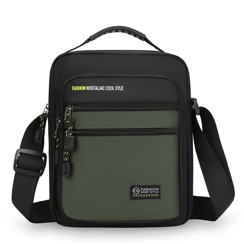 Men's Multi-Pocket Crossbody Bag