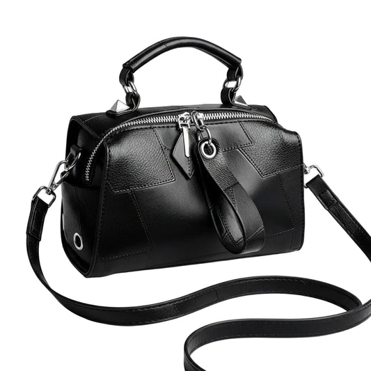 Women's Genuine Leather Boston Tote Bag