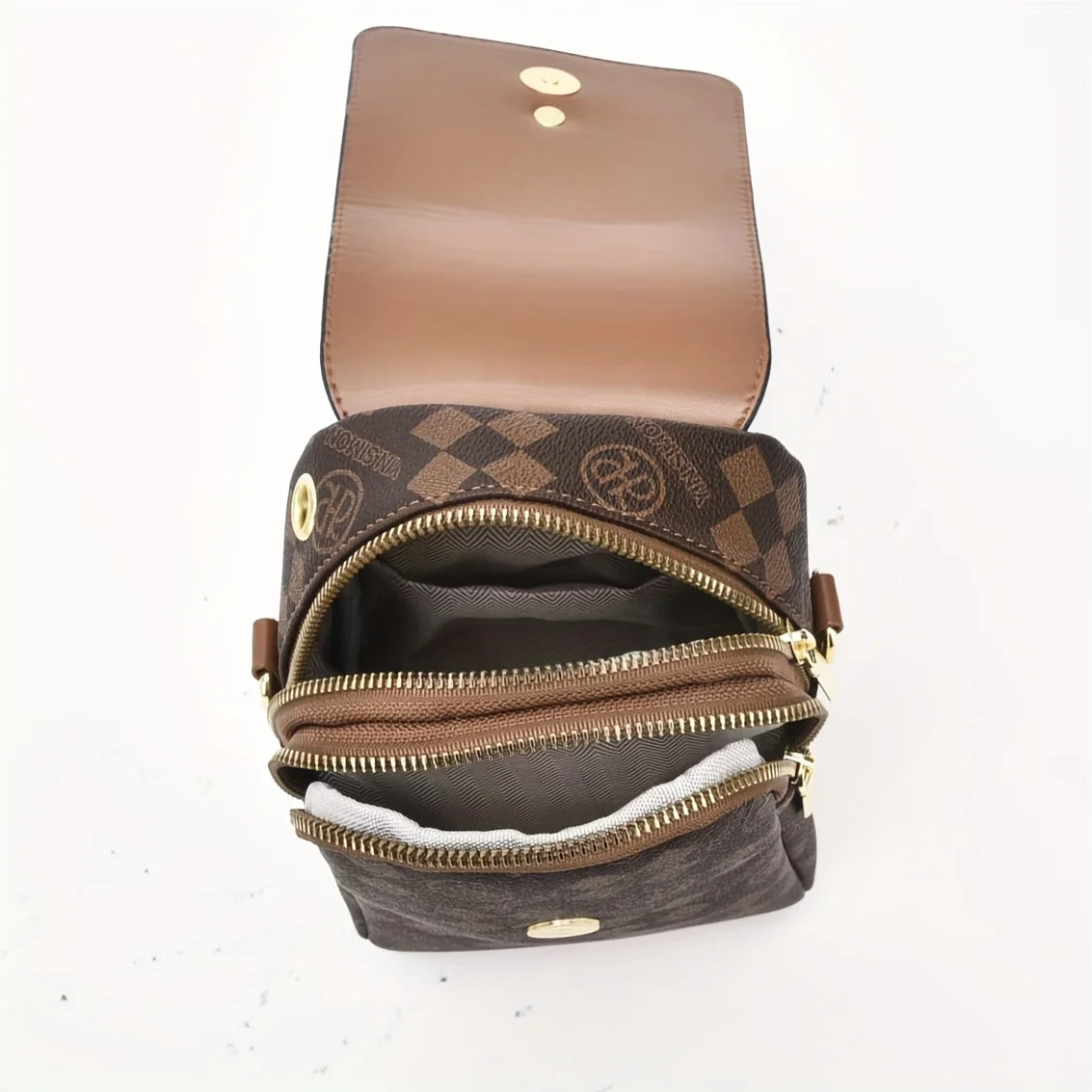 Multi-Layer Small Crossbody Bag