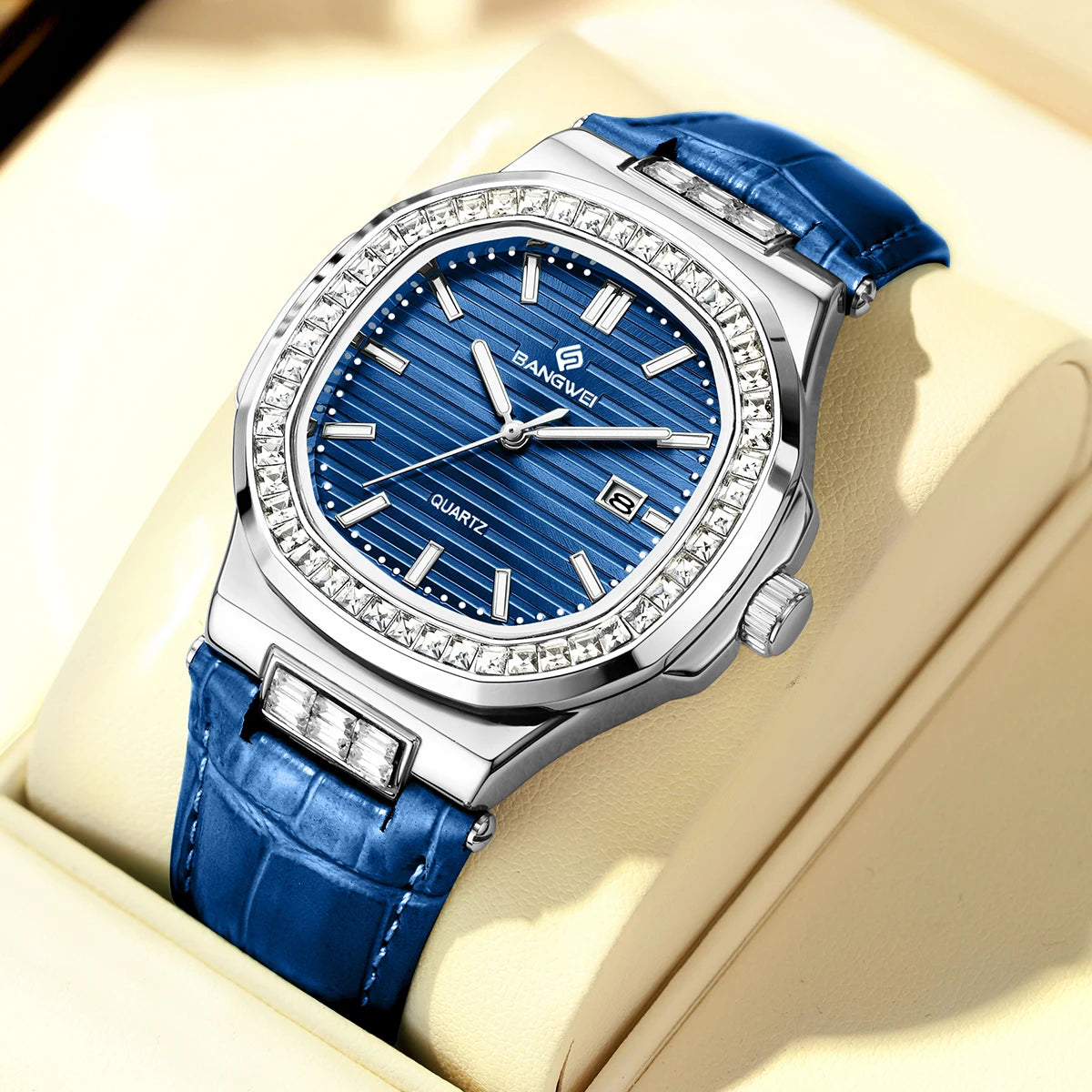 Retro Leather Quartz Watch