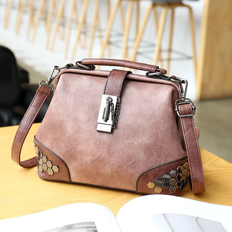 Vintage Leather Shoulder Bag
