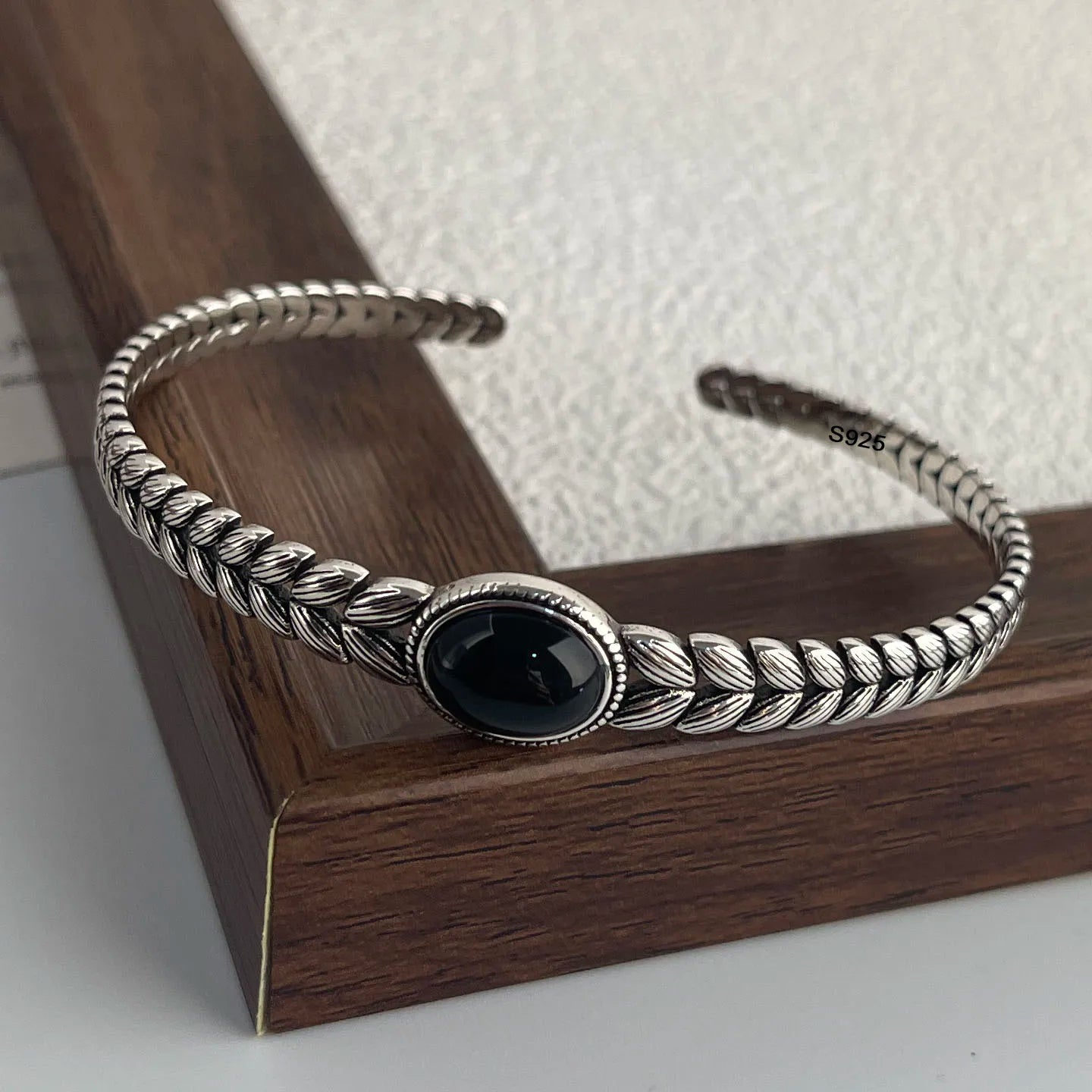 Women's S925 Silver Rose Flower Bracelet