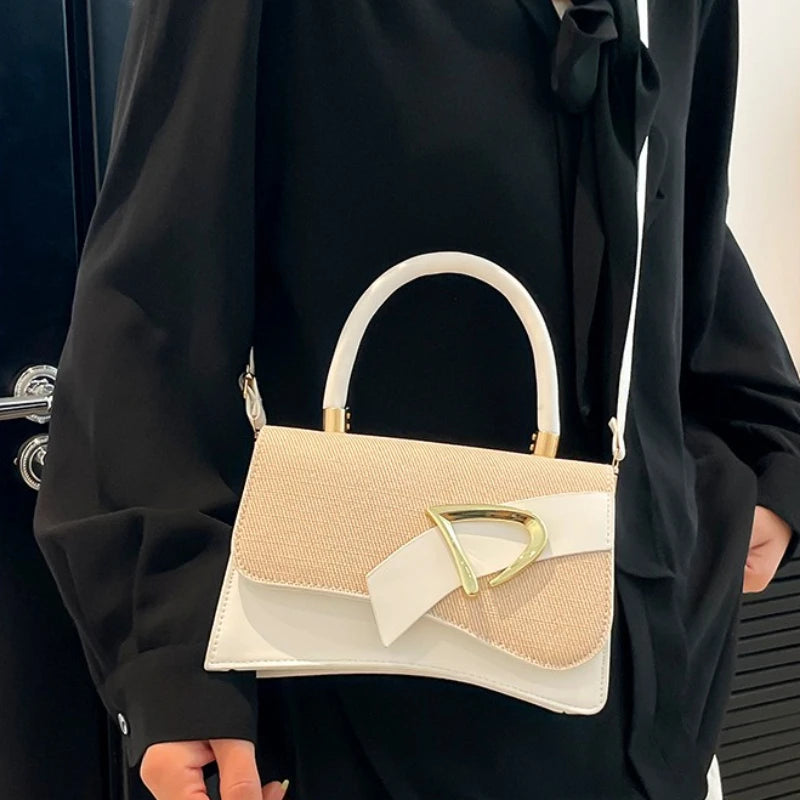 Square Bag Bicolor Crossbody