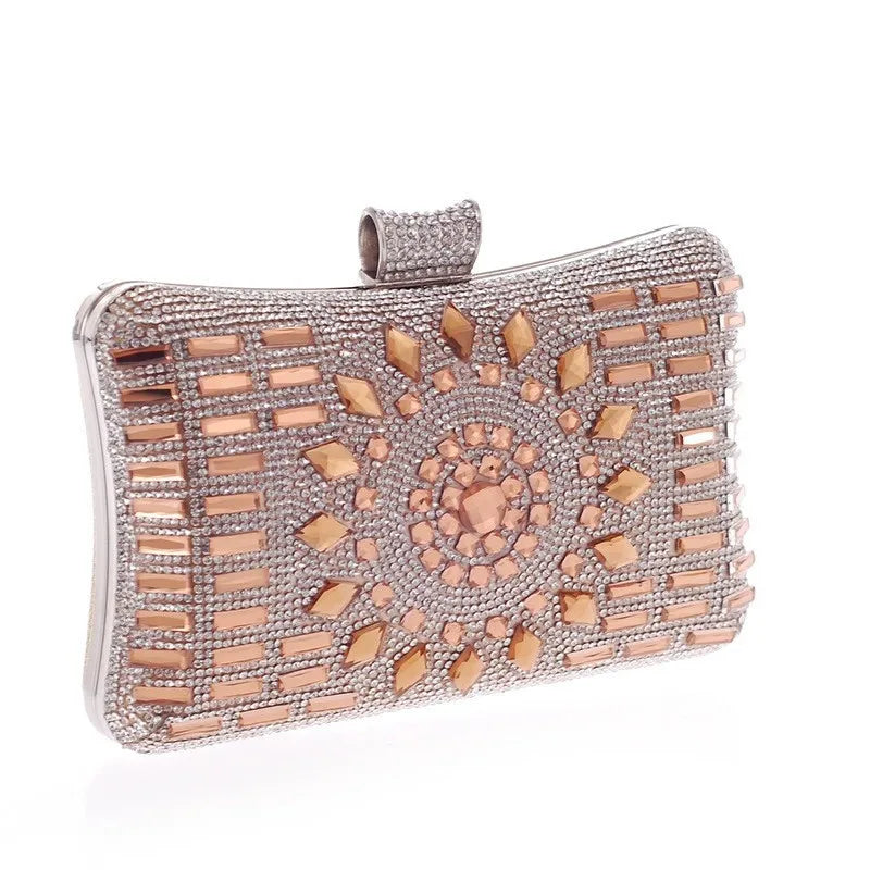 Rhinestone Diamond Clutch Bag