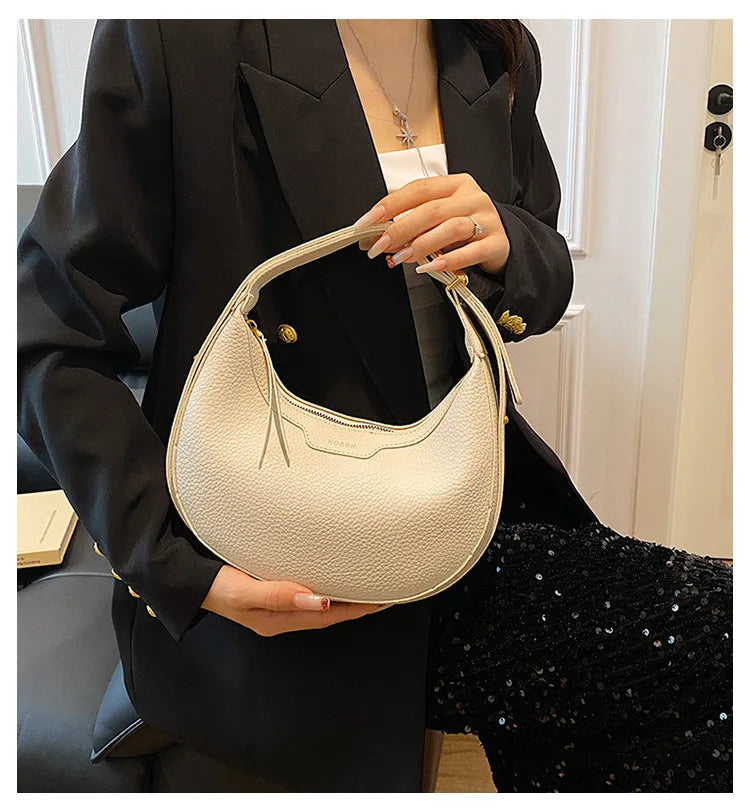 Half Moon Saddle Crossbody Bag
