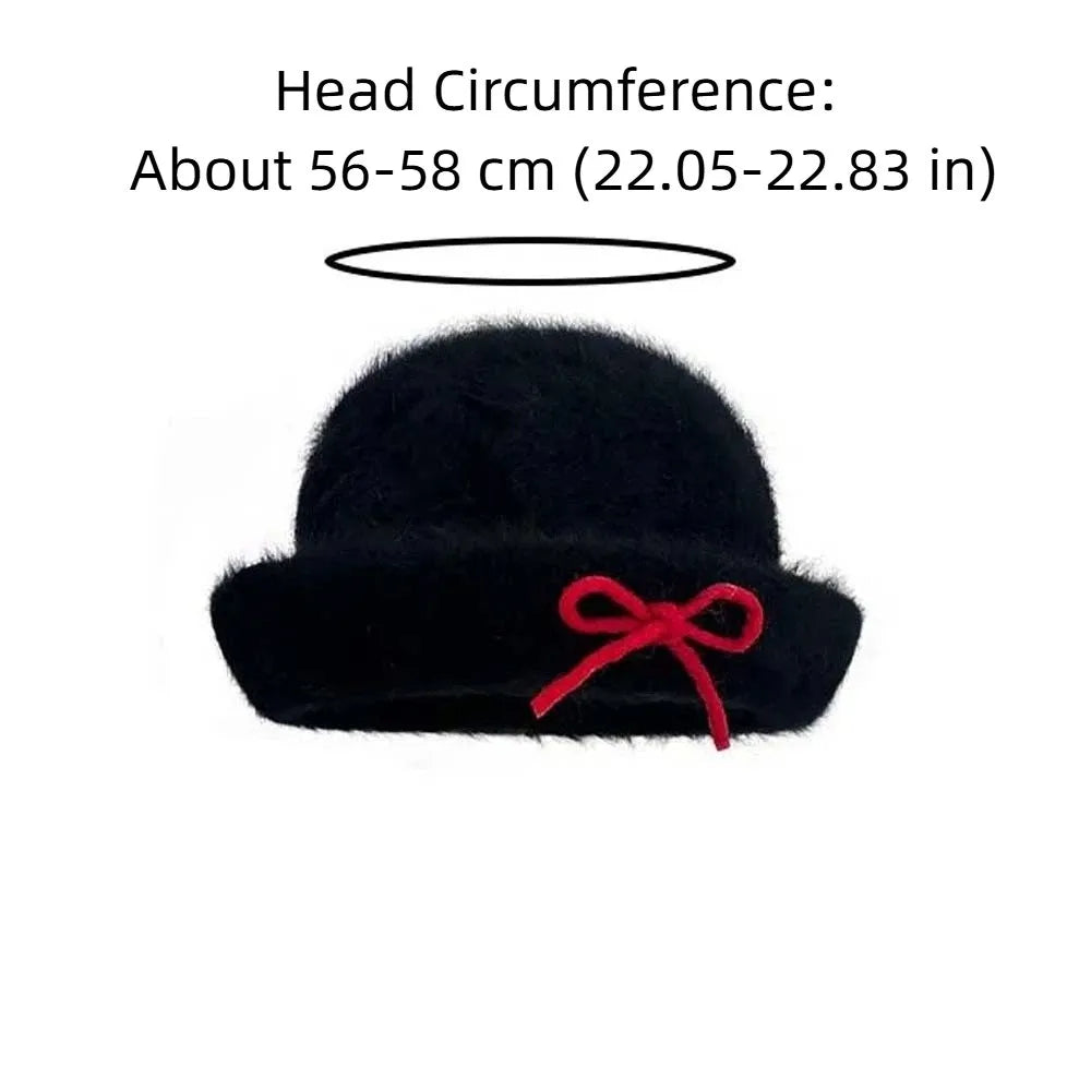 Vintage Woolen Bowler Hat